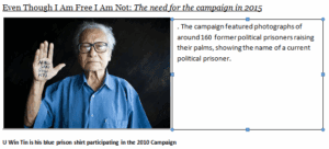 Even Though I Am Free I Am Not: The Need for the Campaign in 2015