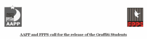 AAPP and FPPS Call for the Release of the Graffiti Students (2015)